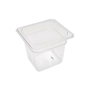 Gastronorm container - 1/6 GN - 15 cm deep - polycarbonate