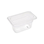 Gastronorm container - 1/9 GN - 10 cm deep - polycarbonate