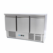 Réfrigérateur de comptoir - 137 cm - 3 portes