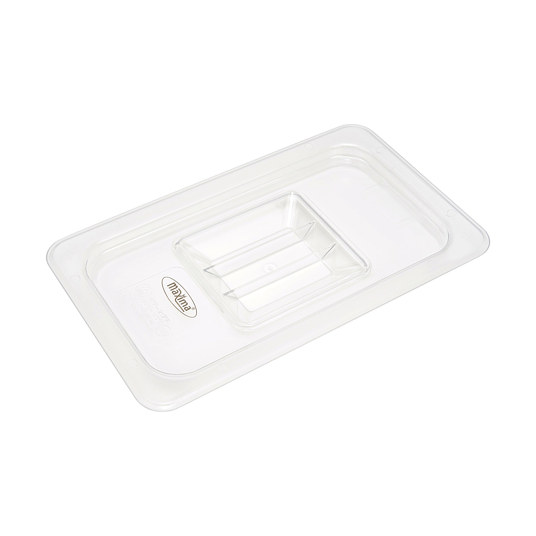 Gastronorm lid - 1/4 GN - polycarbonate
