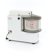 Pétrin à spirale Maxima, 30 L, capable de pétrir 18 kg de pâte, avec bol amovible et 2 vitesses, pour cuisine professionnelle.