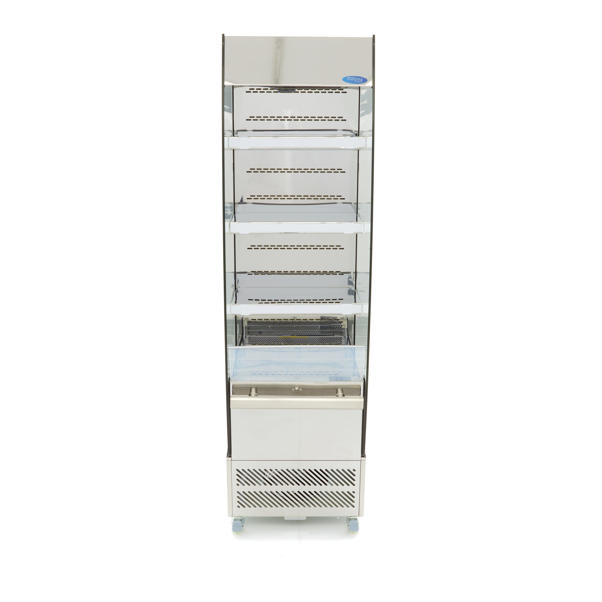 Vitrine à gâteaux - 220 L - 50 x 50 cm - ouvert