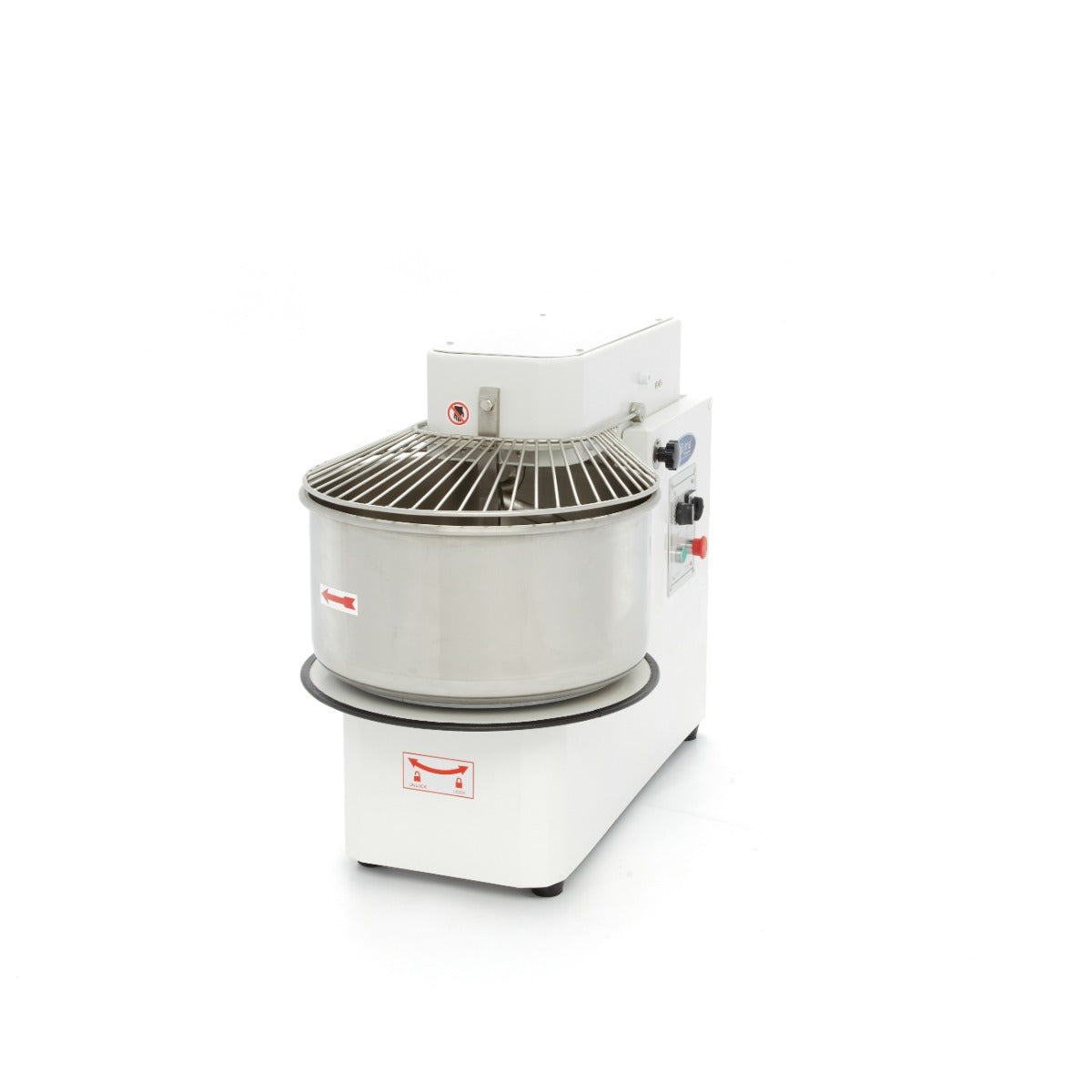 Spiral mixer / dough mixer - 50 L - 30 kg dough - 2 speeds - removable bowl - 400V