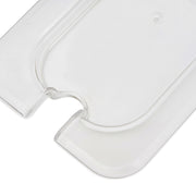 Couvercle gastronorm - 1/9 GN - polycarbonate - avec ouverture pour cuillère