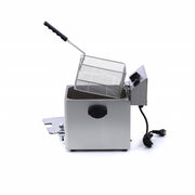 Friteuse - 8 L - 1 panier - avec robinet de vidange