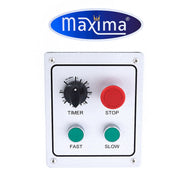 Pétrin à spirale Maxima, capacité 30 L, 18 kg de pâte, 2 vitesses, bol amovible pour pétrissage efficace.