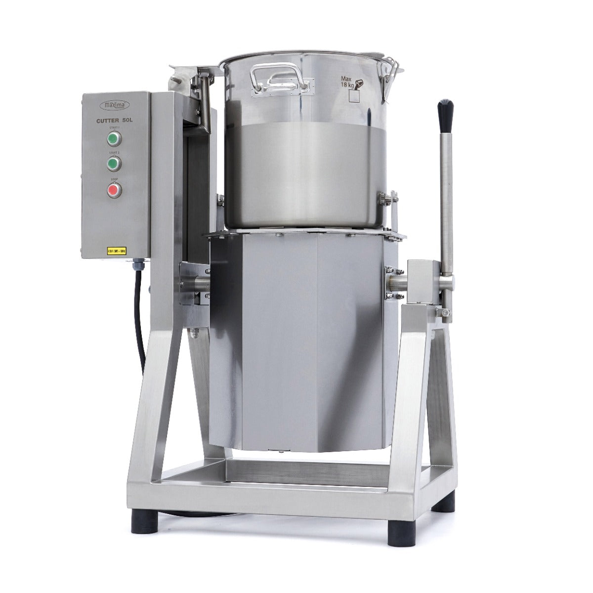 Robot de cuisine Maxima de 50 L, grand robot culinaire avec bol spacieux et commandes intuitives, idéal pour la cuisine familiale.