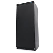 Refrigerator - 600 L - 4 adjustable shelves - black