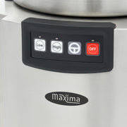 Robot de cuisine Maxima, robot culinaire de 12 L avec bol en acier inoxydable et commandes intuitives.