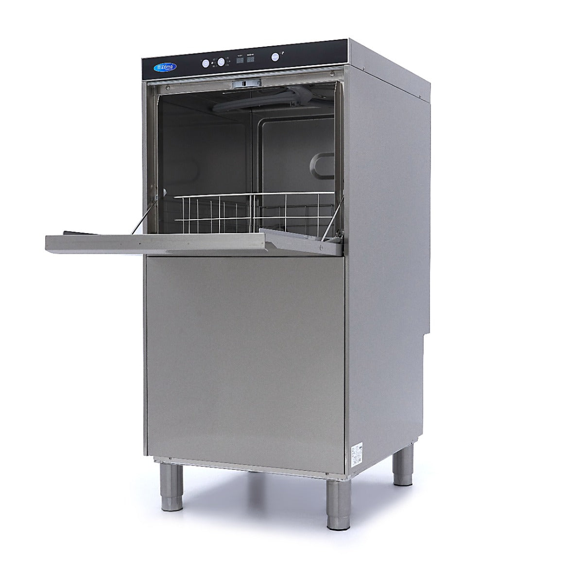 Lave-vaisselle à casseroles Maxima, modèle à pot, 50x60 cm, électrique 400V, pour nettoyage industriel des ustensiles de cuisine.
