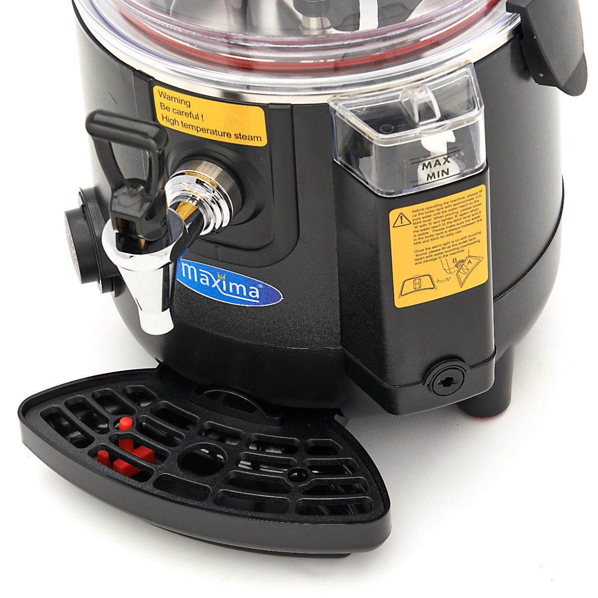 Distributeur de chocolat chaud - 5L - noir