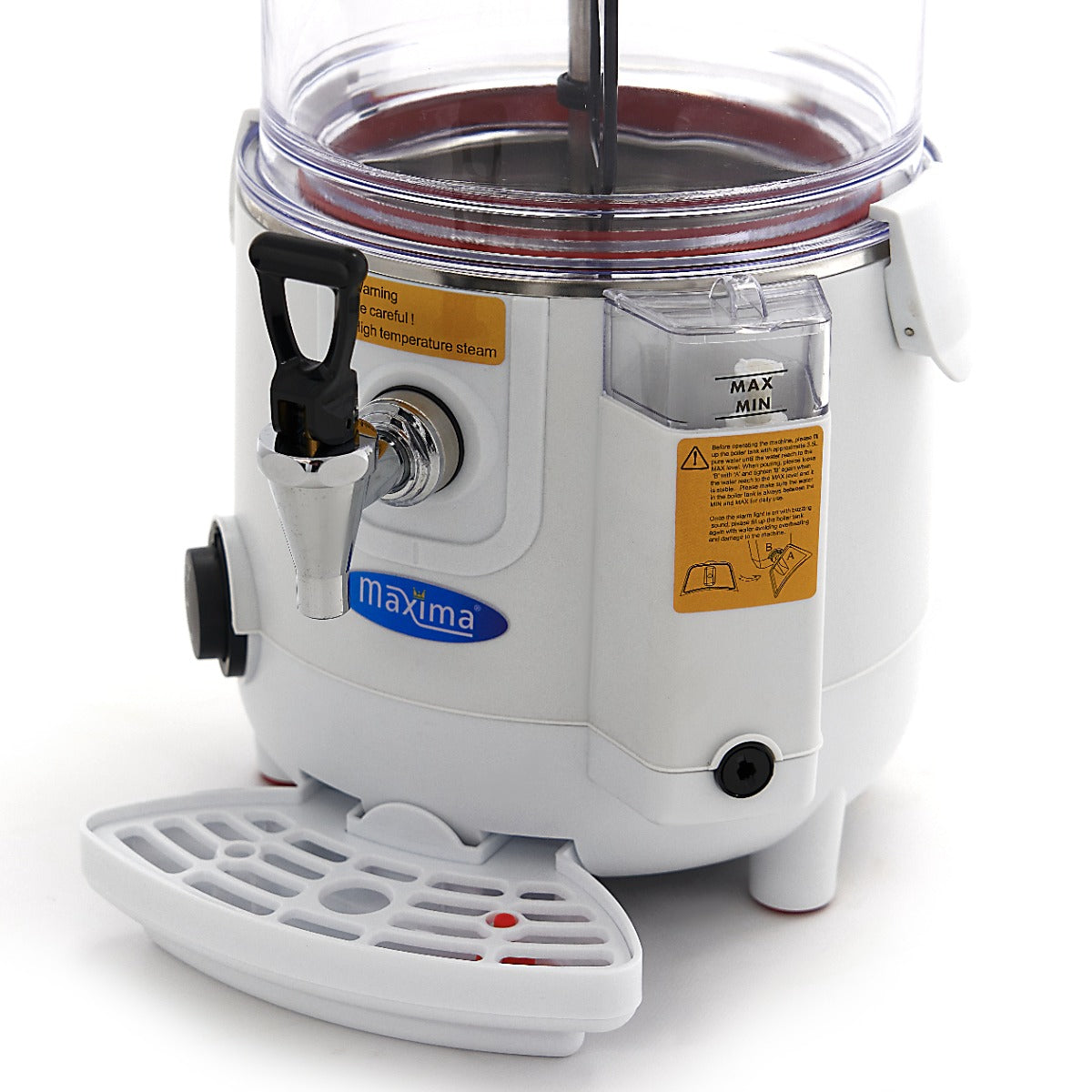 Distributeur de chocolat chaud - 10L - blanc