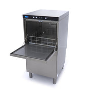 Lave-vaisselle à casseroles Maxima, modèle à pot, 50x60 cm, alimentation 400V, en acier inoxydable, prêt à laver de grandes casseroles.