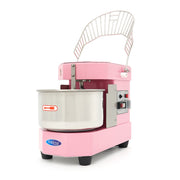 Pétrin à spirale Maxima, machine à pâte rose de 8 L, pour 4,5 kg de pâte, utilisé pour pétrir la pâte efficacement.