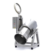 Robot de cuisine Maxima, robot culinaire de 50 L avec bol en acier inoxydable et commandes numériques visibles sur l'image.