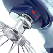Mixer planétaire - 7 L - jusqu'à 2 kg de pâte - bleu acier