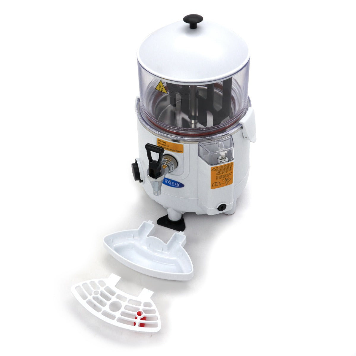 Distributeur de chocolat chaud - 5L - blanc