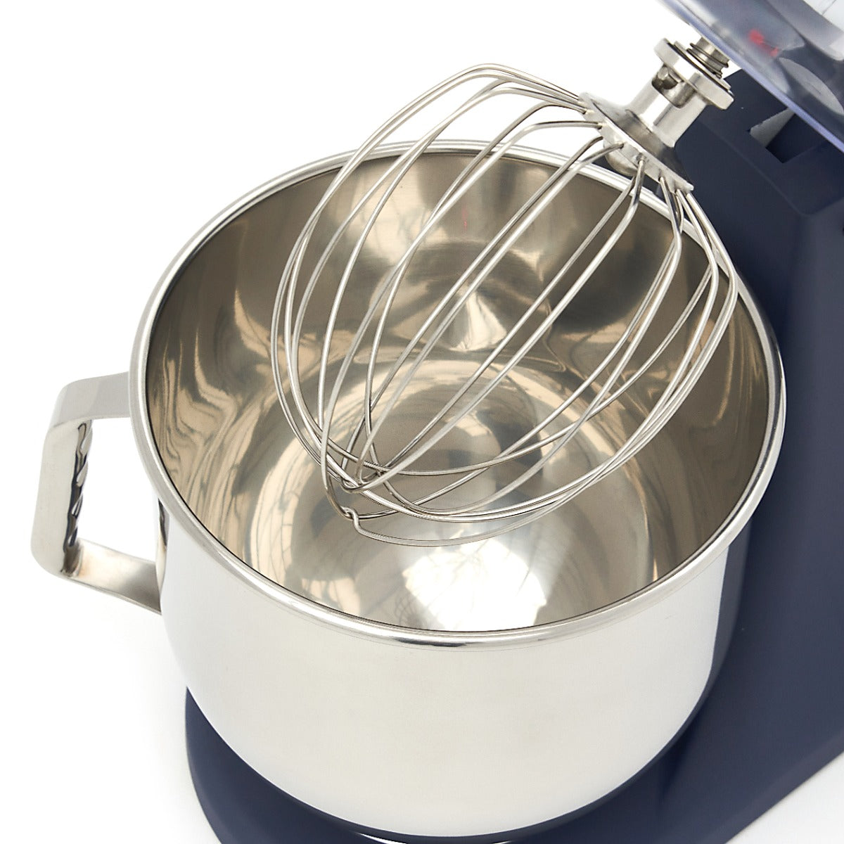Mixer planétaire - 7 L - jusqu'à 2 kg de pâte - bleu acier mat