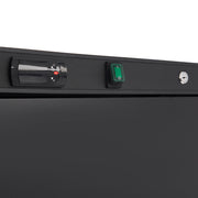 Congélateur - 600 L - 6 étagères fixes - noir