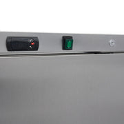 Congélateur - 600 L - 6 étagères fixes - acier inoxydable