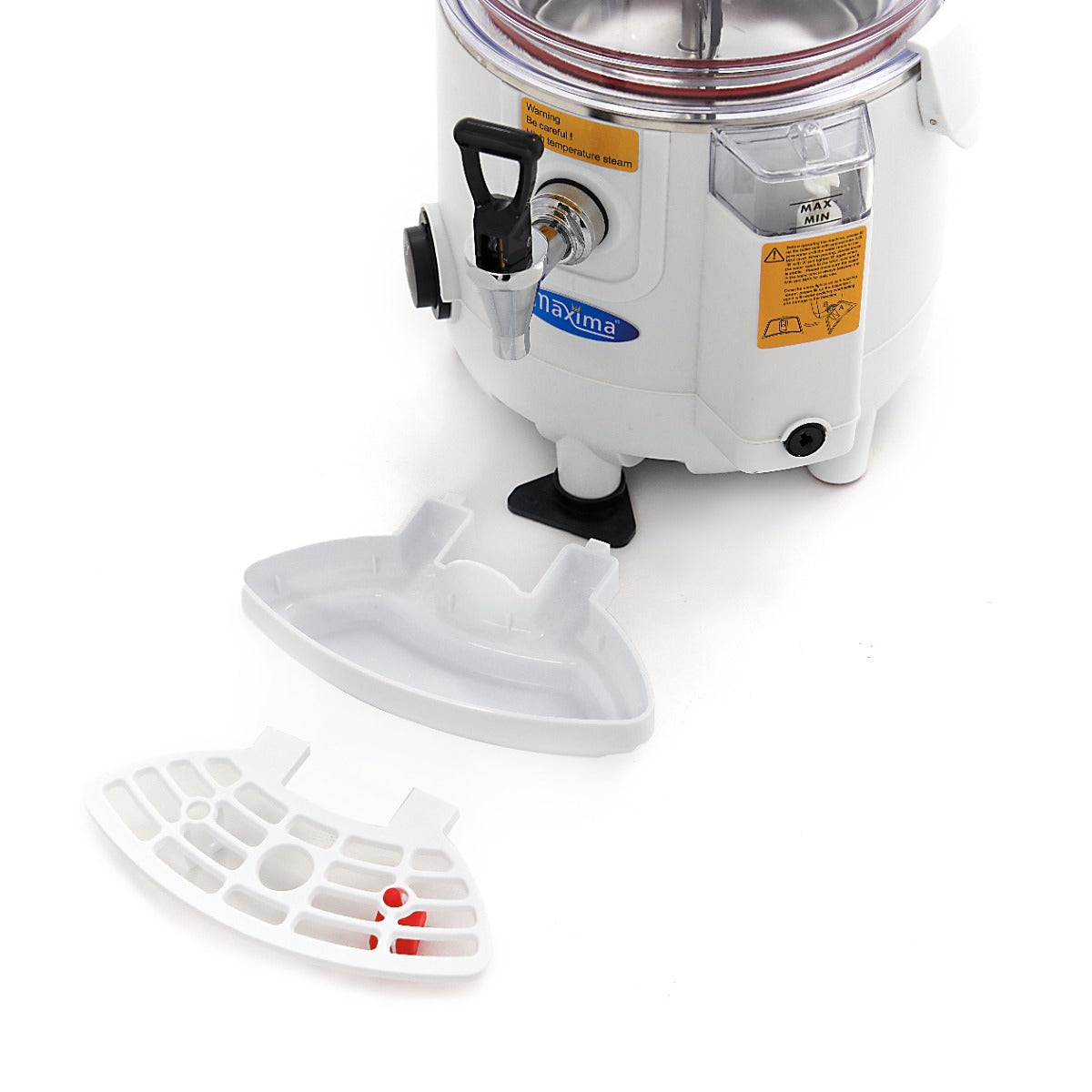 Distributeur de chocolat chaud - 10L - blanc