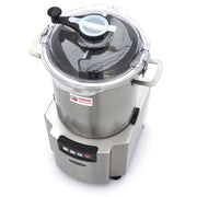 Robot culinaire Maxima de 18 L avec bol en acier inoxydable et accessoires, idéal pour préparer de grandes quantités.
