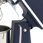 Mixer planétaire - 7 L - jusqu'à 2 kg de pâte - bleu acier mat