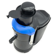 Extracteur de jus Maxima avec presse-agrumes à 2 vitesses, hauteur du verre 19 cm, en acier inoxydable, pour extraction de jus frais