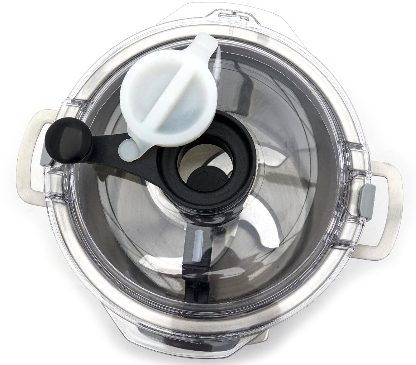 Robot de cuisine Maxima, robot culinaire de 18 L avec bol en acier inoxydable et accessoires inclus, pour préparer divers plats.