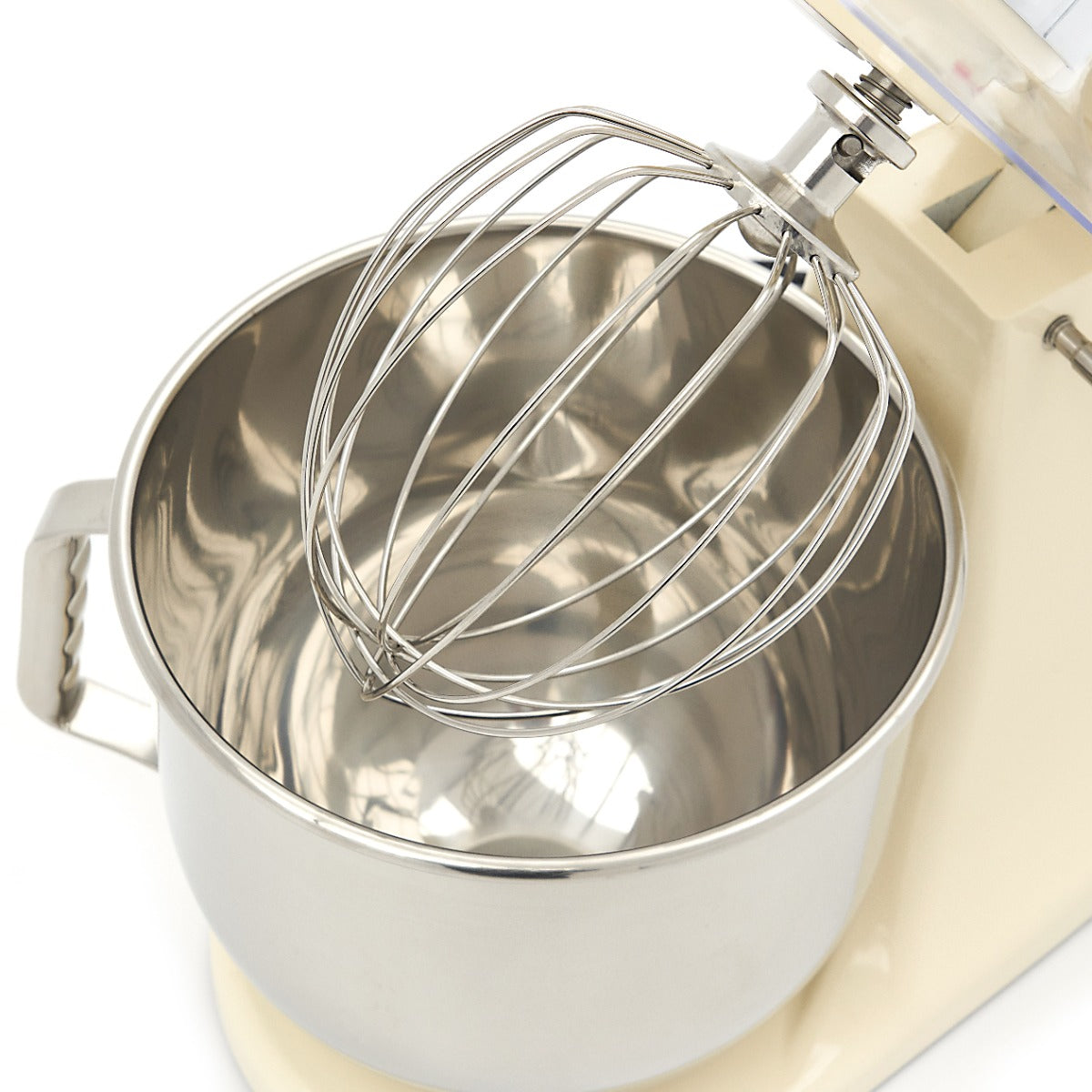 Mixer planétaire - 7 L - jusqu'à 2 kg de pâte - ivoire