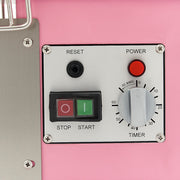 Pétrin à spirale Maxima rose, machine à pâte de 8 L, capacité de 4,5 kg de pâte pour cuisine professionnelle ou domestique.