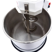 Pétrin à spirale Maxima, 30L, 18kg de pâte, 2 vitesses, bol amovible, idéal pour pétrir la pâte en cuisine professionnelle