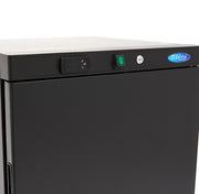 Congélateur - 200 L - 2 étagères fixes - noir