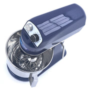 Mixer planétaire - 7 L - jusqu'à 2 kg de pâte - bleu acier