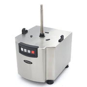 Robot de cuisine Maxima de 12 L avec bol en acier inoxydable, boutons de contrôle et design moderne visible dans l'image.