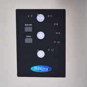 Lave-vaisselle à pot Maxima, machine à laver les casseroles, dimensions 56x63 cm, alimentation 400V, en acier inoxydable