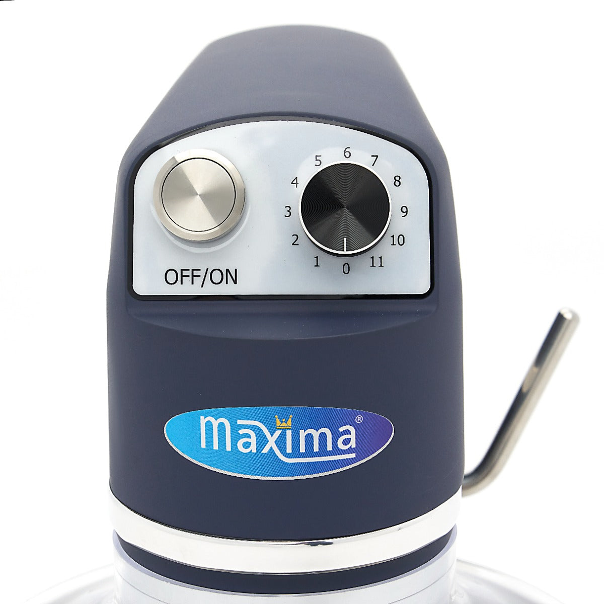 Mixer planétaire - 7 L - jusqu'à 2 kg de pâte - bleu acier mat