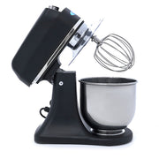Mixer planétaire - 7 L - jusqu'à 2 kg de pâte - noir mat