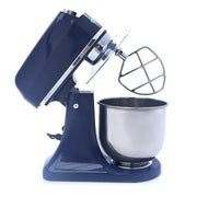 Mixer planétaire - 7 L - jusqu'à 2 kg de pâte - bleu acier