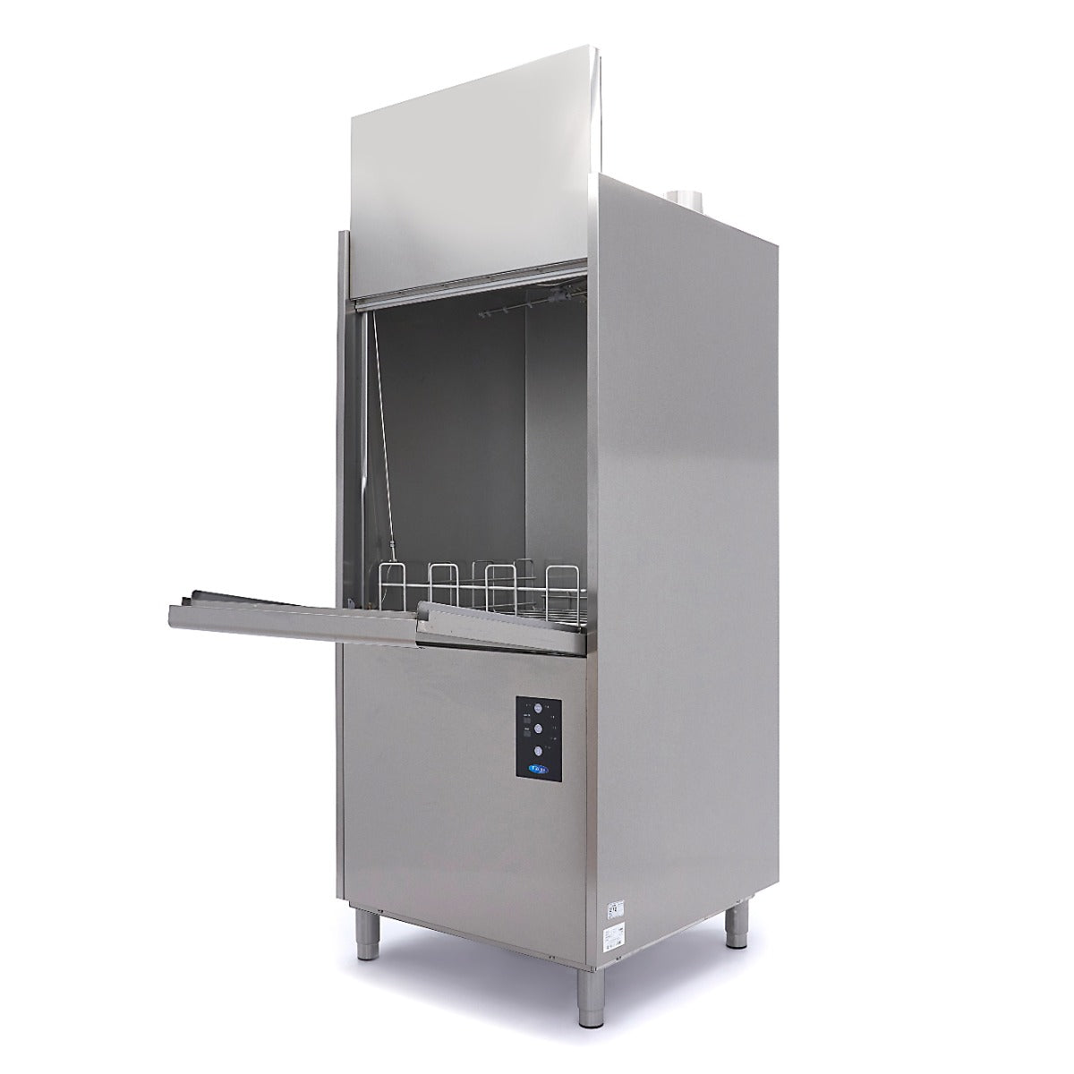 Lave-vaisselle à pot Maxima, machine à laver les casseroles, dimensions 56x63 cm, alimentation 400V, en acier inoxydable.