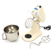Mixer planétaire - 7 L - jusqu'à 2 kg de pâte - ivoire