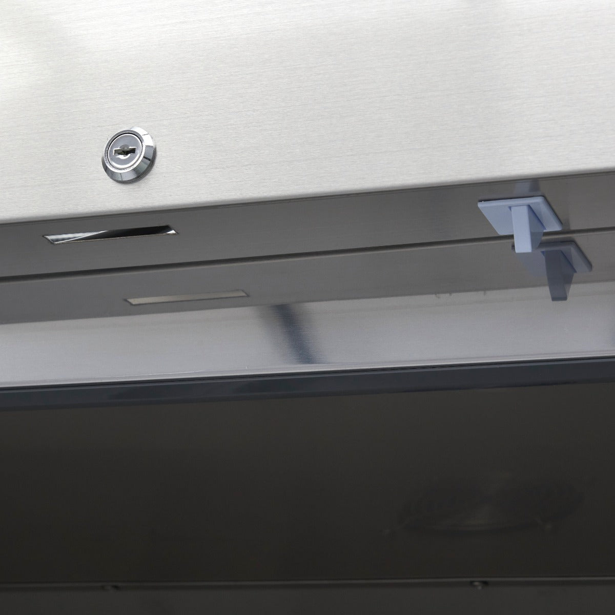 Réfrigérateur Maxima 2 portes en acier inoxydable avec porte en verre, 1200 L, 6 étagères réglables, modèle sp-1010-09400011_1_1