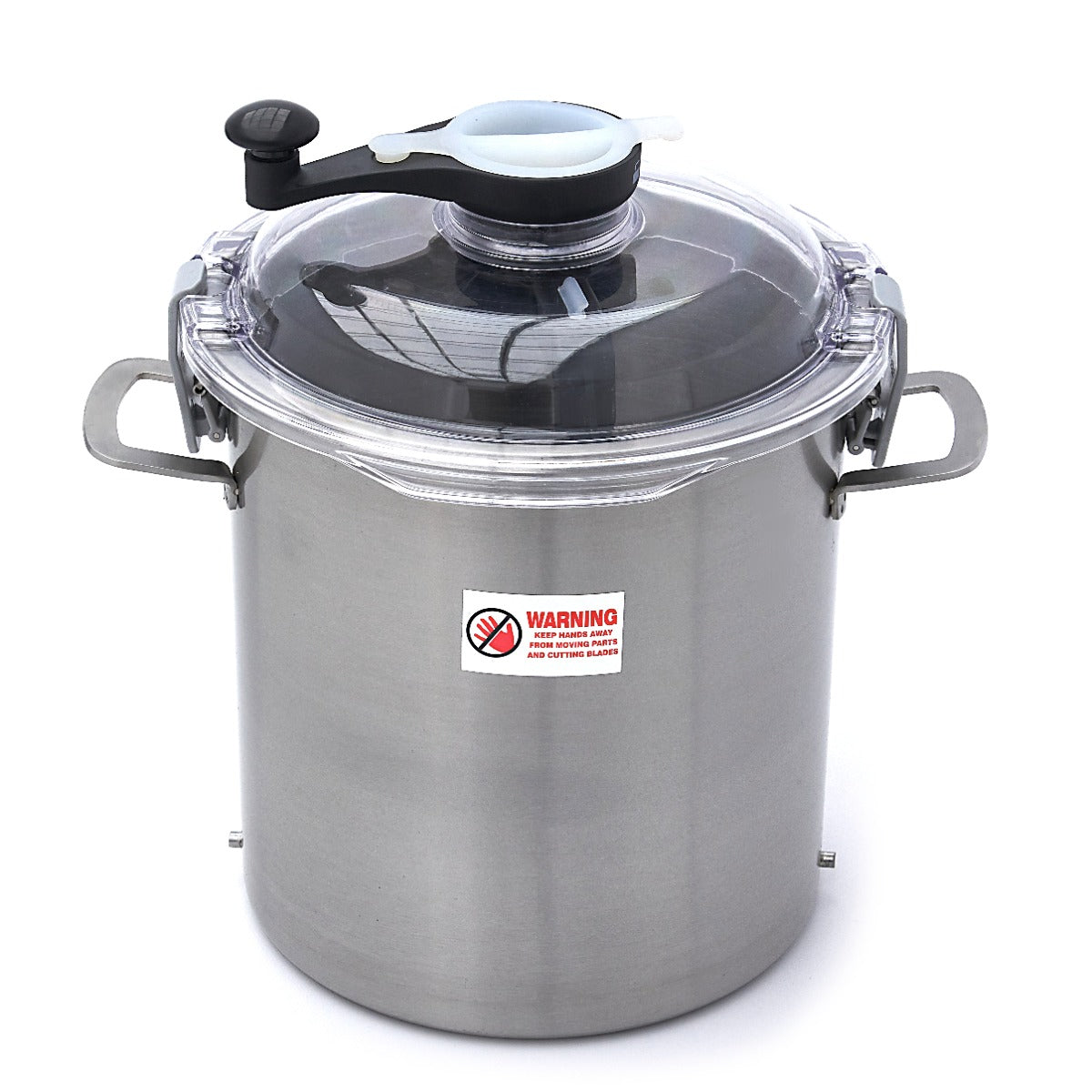 Robot culinaire Maxima de 18 L, robot de cuisine avec bol spacieux et accessoires pour préparer diverses recettes.
