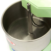 Pétrin à spirale Maxima vert de 8 L, permettant de pétrir 4,5 kg de pâte pour la cuisine professionnelle ou domestique