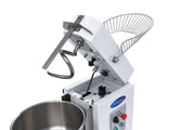 Pétrin à spirale Maxima, machine à pâte de 20L, capacité 12kg, 2 vitesses, bol amovible, pour pétrir la pâte facilement.