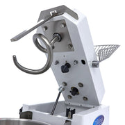 Pétrin à spirale Maxima, machine à pâte de 20 L, capacité 12 kg, 2 vitesses, bol amovible pour pétrir la pâte.