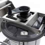 Robot de cuisine Maxima de 20 L avec bol en acier inoxydable, boutons de contrôle et design moderne visible sur l'image.