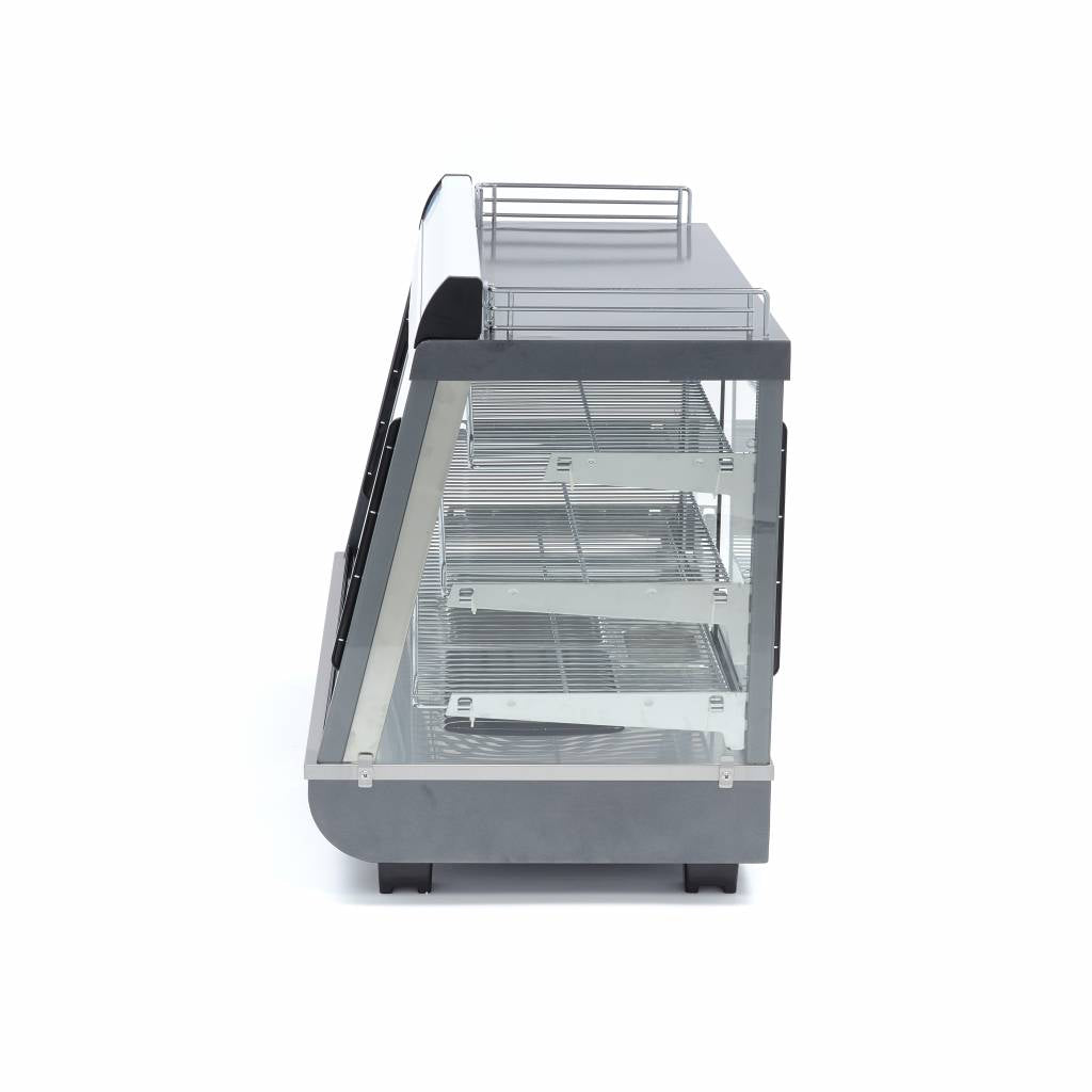 Vitrine chaude - 136 L - 91,5 cm - 3 étagères