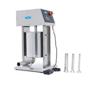 Sausage stuffer - 10 L - automatic - vertical - digital display