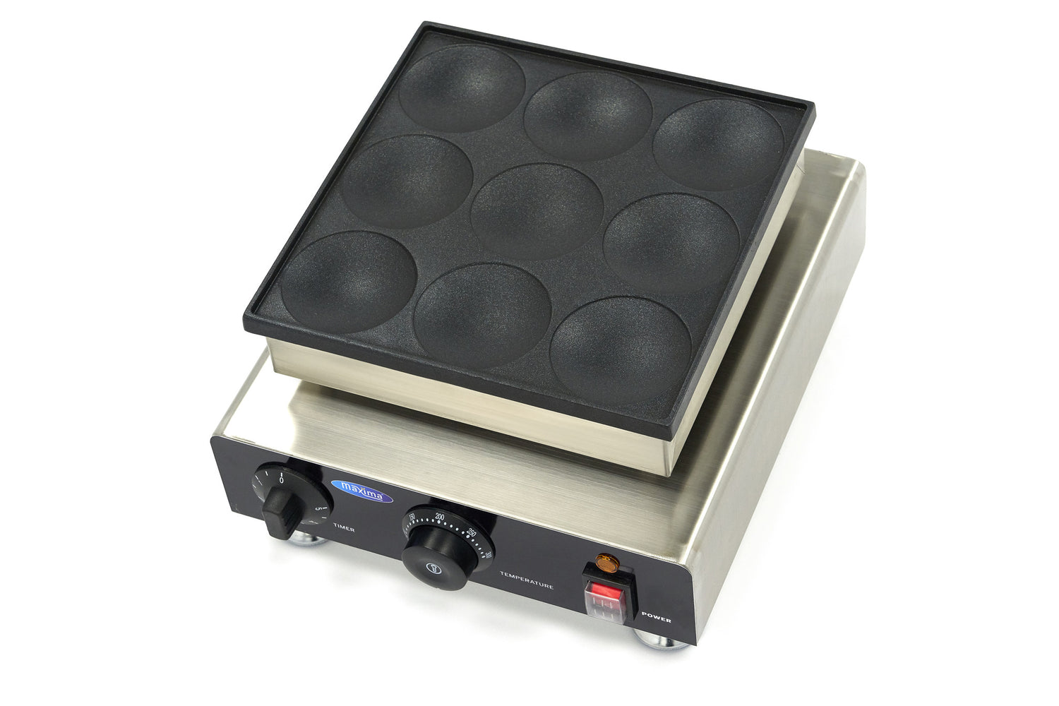 Appareil à crêpes - 9 crêpes - Ø8 cm chacune